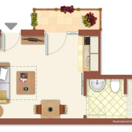 Apartamento Haus Juliane, Seepferdchen Rostock